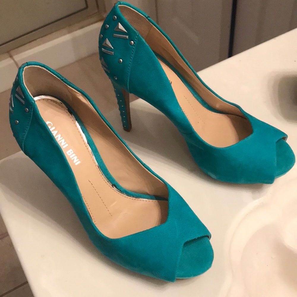 GIANNI BINI Women Shoes Size 6.5 Green